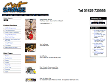 Tablet Screenshot of mattsavage.co.uk